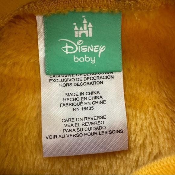 Disney Baby Golden Lion King Plush Fleece Sweatshirt Boy 3M - Picture 3 of 4